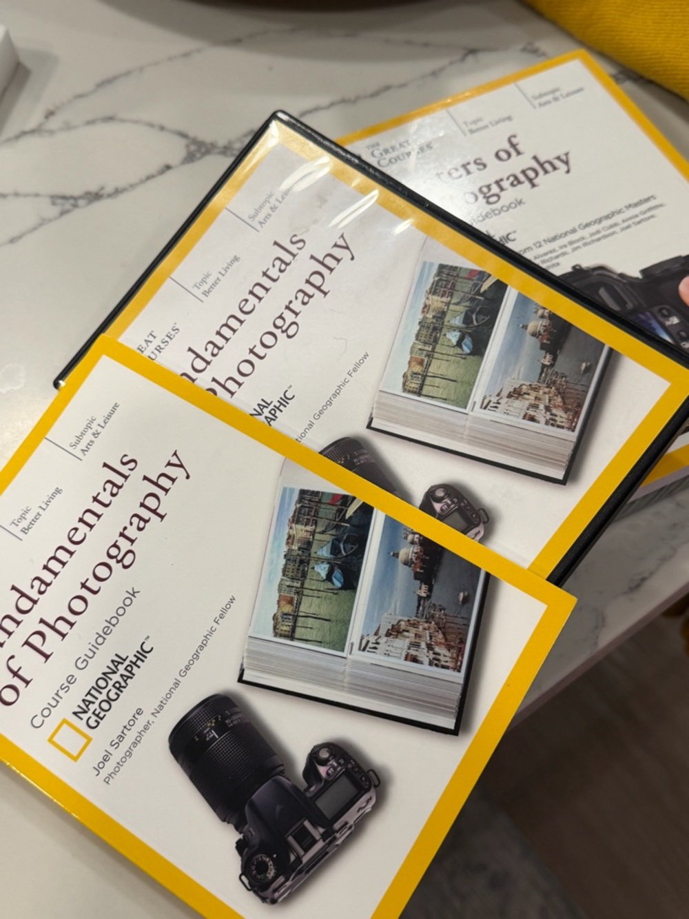 National Geographic Fundamentals of Photography Guidebook - Yellow and Black